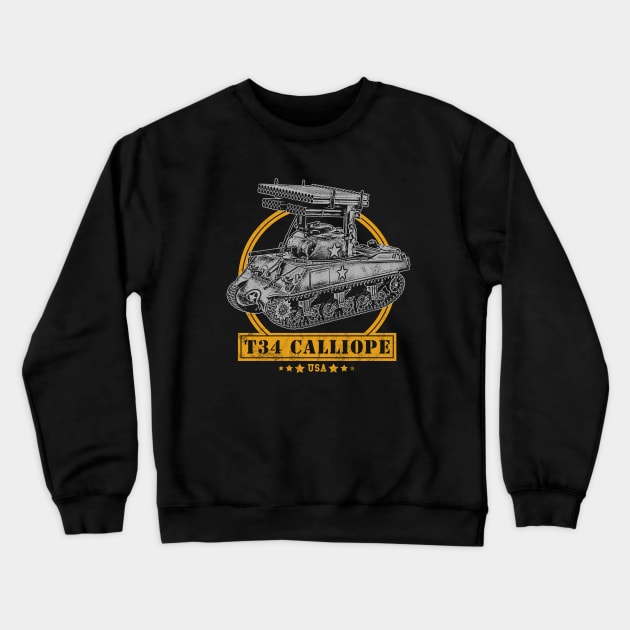 T34 Calliope Crewneck Sweatshirt by rycotokyo81